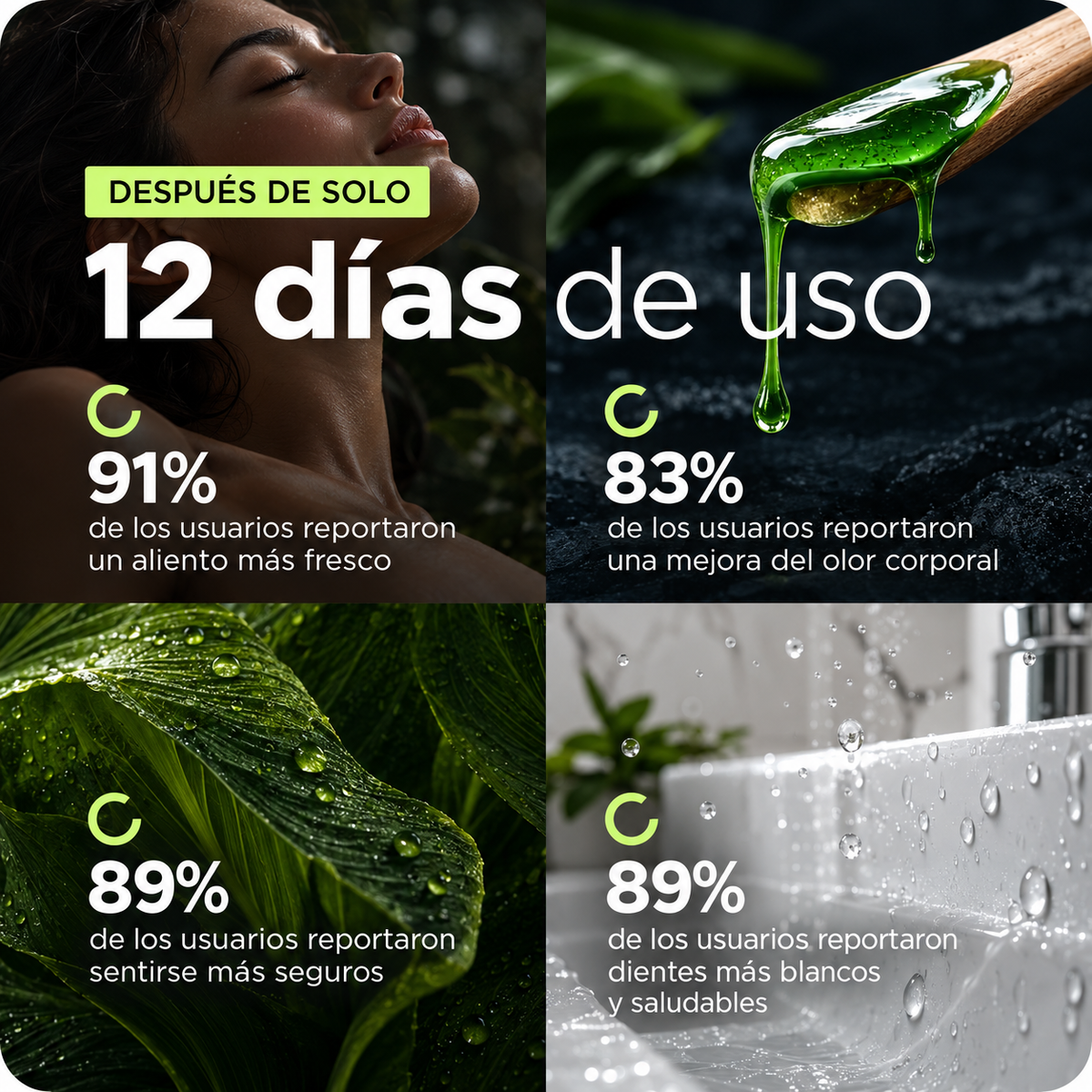 Suplemento alimenticio de hierbas para el mal aliento y olor corporal Varvaire®