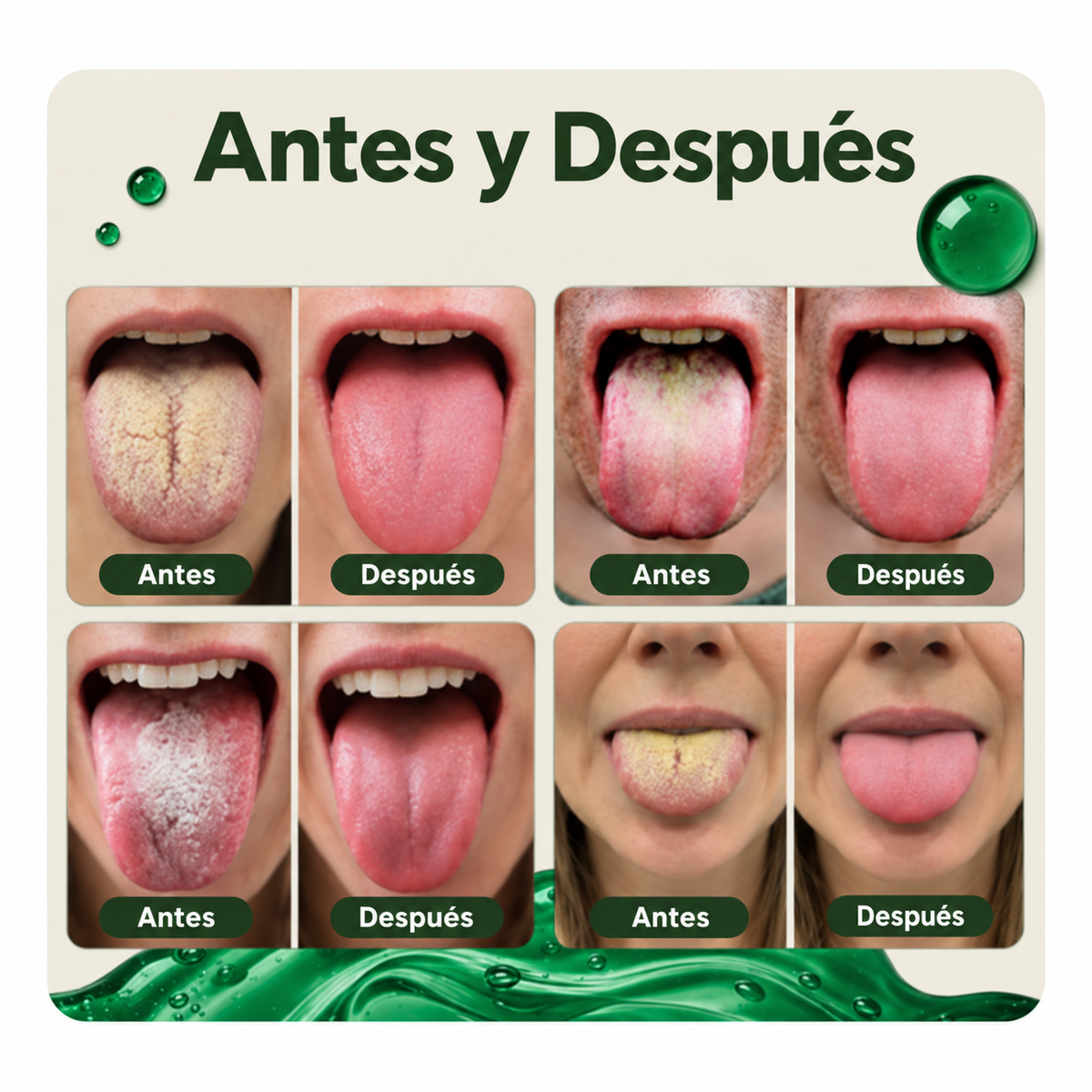 Suplemento alimenticio de hierbas para el mal aliento y olor corporal Varvaire®