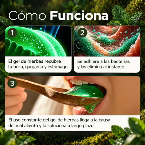 Suplemento alimenticio de hierbas para el mal aliento y olor corporal Varvaire®